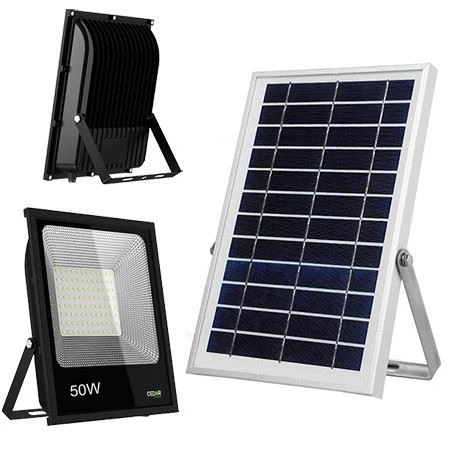 Солнечный уличный прожектор