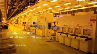 Желтые светодиодные люминесцентные лампы