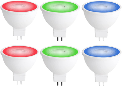 RGB 16 цветов точечные лампочки
