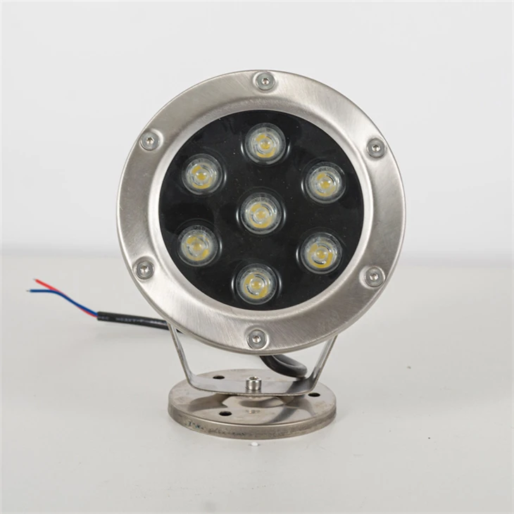 3W/7W/9W Stainless Steel LED Pool Light - Waterproof Underwater Fountain Lamp