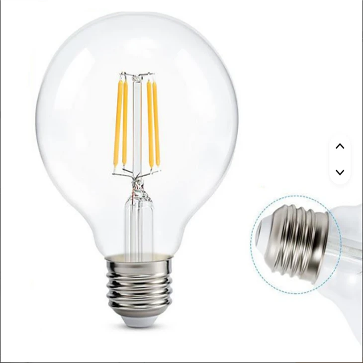 Edison E27/E14 Clear Glass 2-6W G45 Bulb suppliers