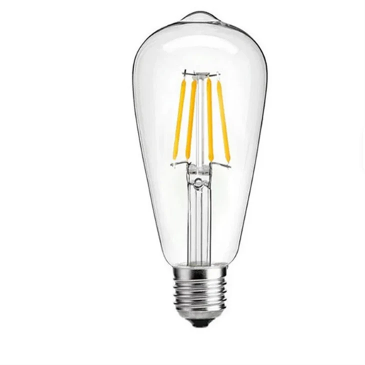 Edison E27/E14 Clear Glass 2-6W G45 Bulb factory