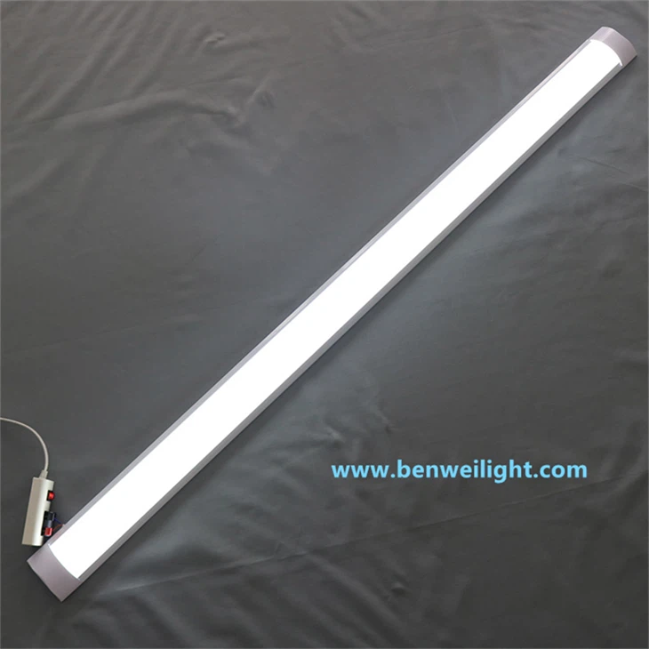 Светодиодный реечный светильник, дневной свет 6500 К, ультра-тонкий дизайн, простая установка при дооснащении