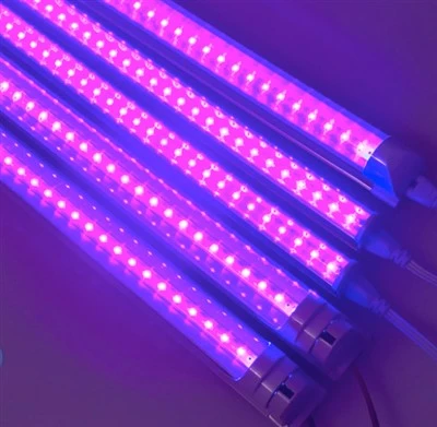 10W 60CM 395NM UV Интегрированная светодиодная трубка T8