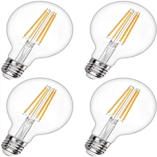 Лампа Edison E27/E14 с прозрачным стеклом 2–6 Вт G45