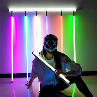 Неоновая лампа RGB (16 цветов), - 60 см, многоцветная-