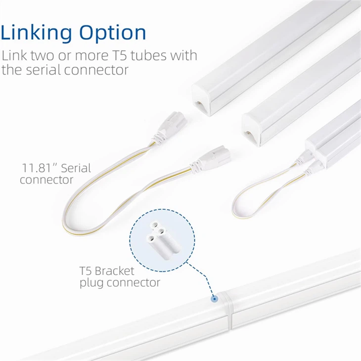 T5 LED TUBE LIGHT 18W 1800 LUMENS DAYLIGHT WHITE 5500K factory