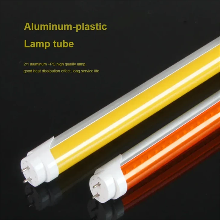 UV LED Fluorescent Tube 1.2 M 18W Yellow factory