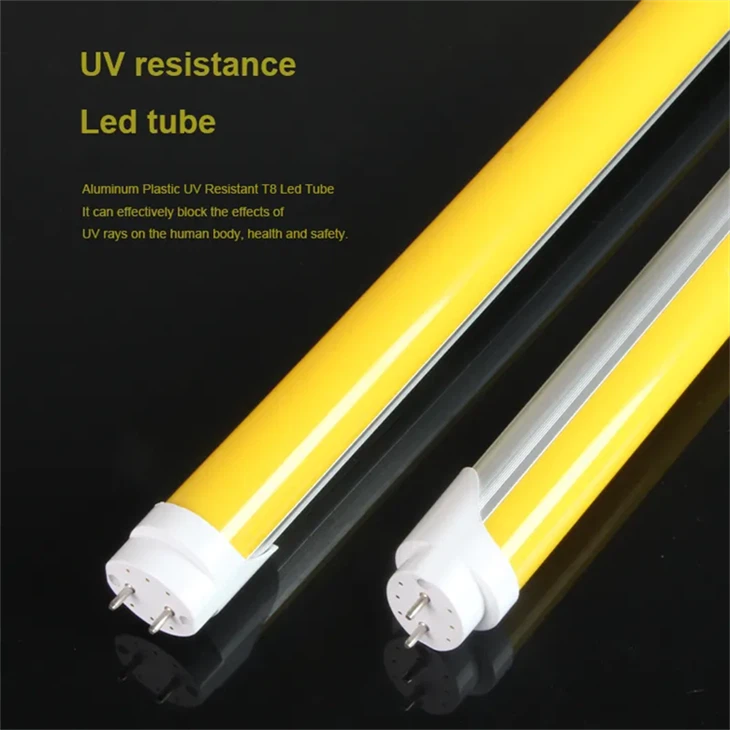 UV LED Fluorescent Tube 1.2 M 18W Yellow suppliers